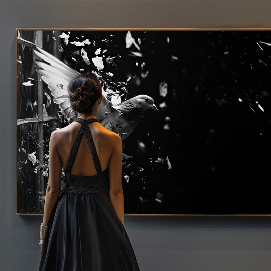 Fragments of freedom - Framed matte paper