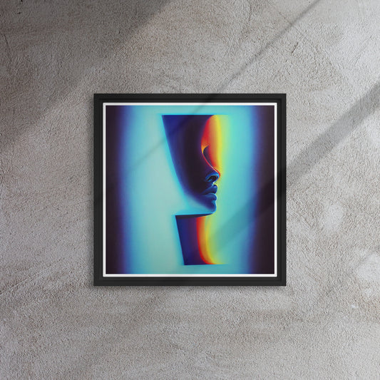 Solitude - Framed canvas