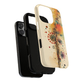 Bloomfire - Tough Protective Artistic Case for iPhone, Samsung Galaxy, Google Pixel models