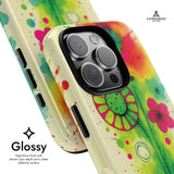 Bloomfire Acid - Tough Protective Artistic Case for iPhone, Samsung Galaxy, Google Pixel models