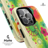 Bloomfire Acid - Tough Protective Artistic Case for iPhone, Samsung Galaxy, Google Pixel models