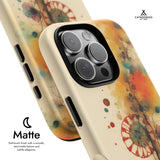 Bloomfire - Tough Protective Artistic Case for iPhone, Samsung Galaxy, Google Pixel models
