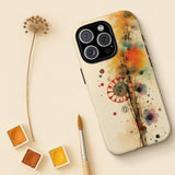 Bloomfire - Tough Protective Artistic Case for iPhone, Samsung Galaxy, Google Pixel models