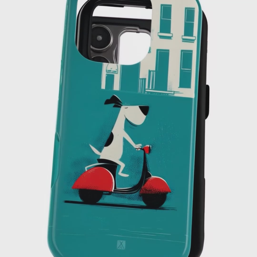 Rollo - Tough Protective Artistic Case for iPhone, Samsung Galaxy, Google Pixel models